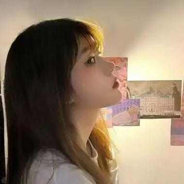 高清头像女生高冷气质侧脸