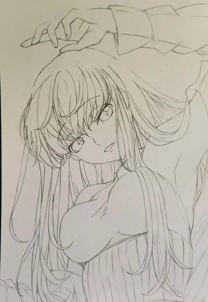 马克笔二次元手绘.cc#图文伙伴计划 #画渣日常 #二次元  - 抖音