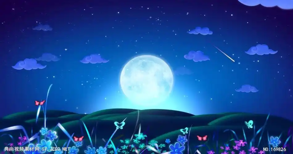 儿童卡通梦幻款y0771led视频素材库视频素材抒情唯美视频素材