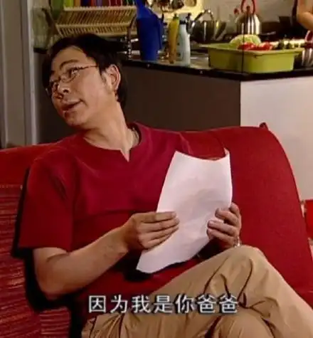 因为我是你爸爸(家有儿女表情包)_家有_儿女_爸爸_因为表情