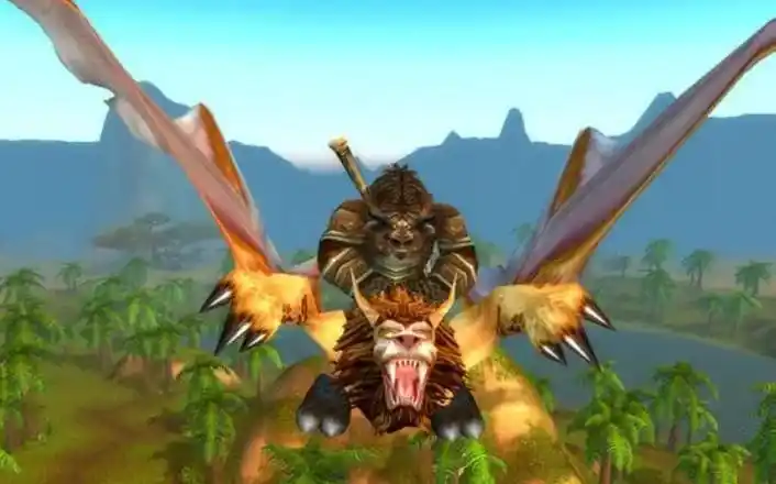 魔兽世界:当年学会飞行之后,从怪物头顶掠过的场景好真实