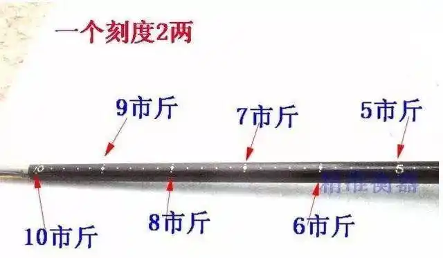 使不挂重物的杆秤水平,所以定盘星实际也是杆秤的零刻度或标志起算点