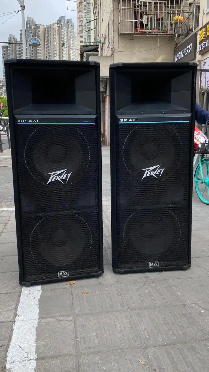 美国原装百威双15寸舞台音响.#百威音箱#舞台音箱#二手音响 - 抖音