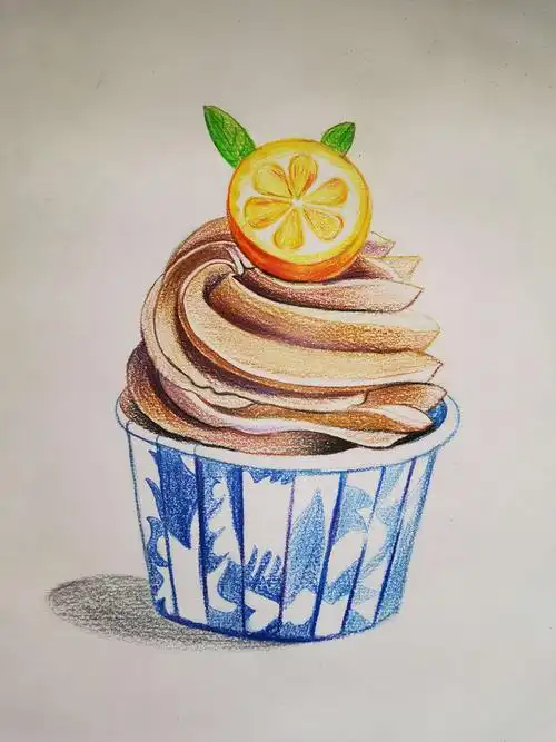 第五课冰淇淋彩铅画法