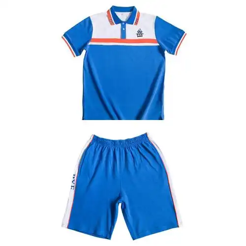 广州市番禺区初中校服公立番禺教育统一纯棉短袖短裤长裤校服套装 女