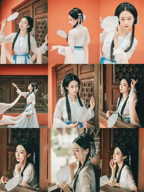 汉服拍照姿势柔美宋制篇