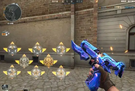 cf久违的经典默认击杀图标金色小翅膀回归thisisawesome