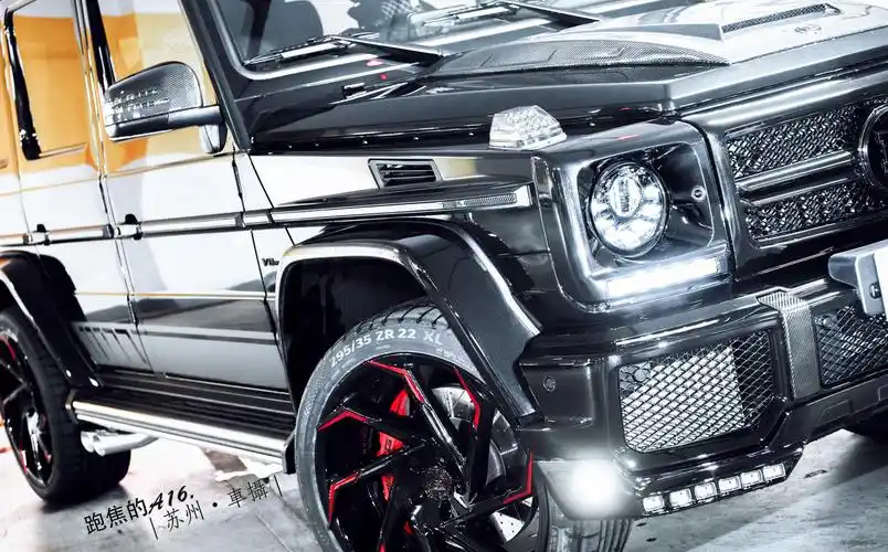 一组奔驰大gx巴博斯坐标苏州