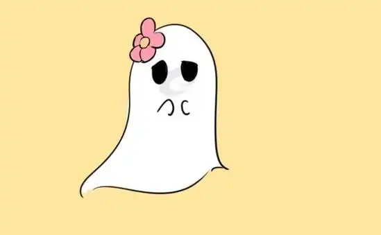 q版鬼魂简笔画手绘