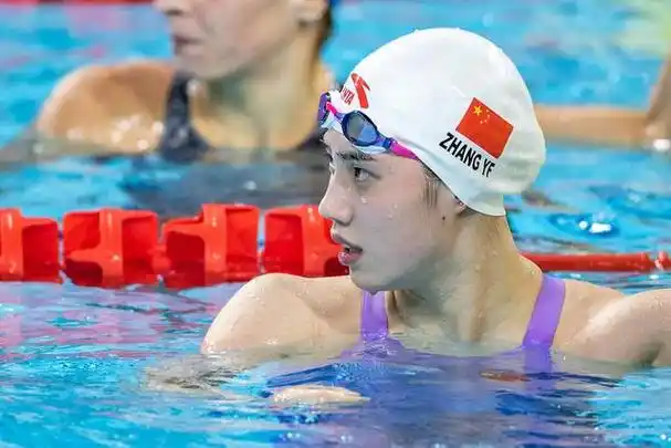 游泳——女子100米自由泳决赛:张雨霏夺冠(2)