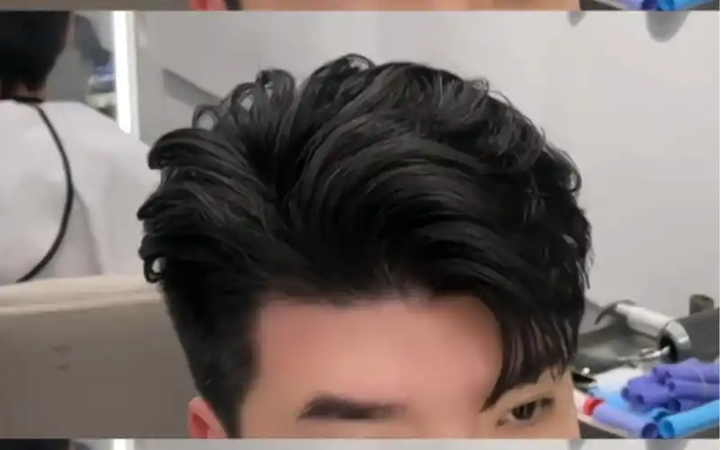 男生都应该去做的港风侧背头