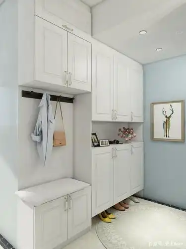 家庭入户鞋柜设计小攻略,位置不够用朝向不够好,都能轻松解决