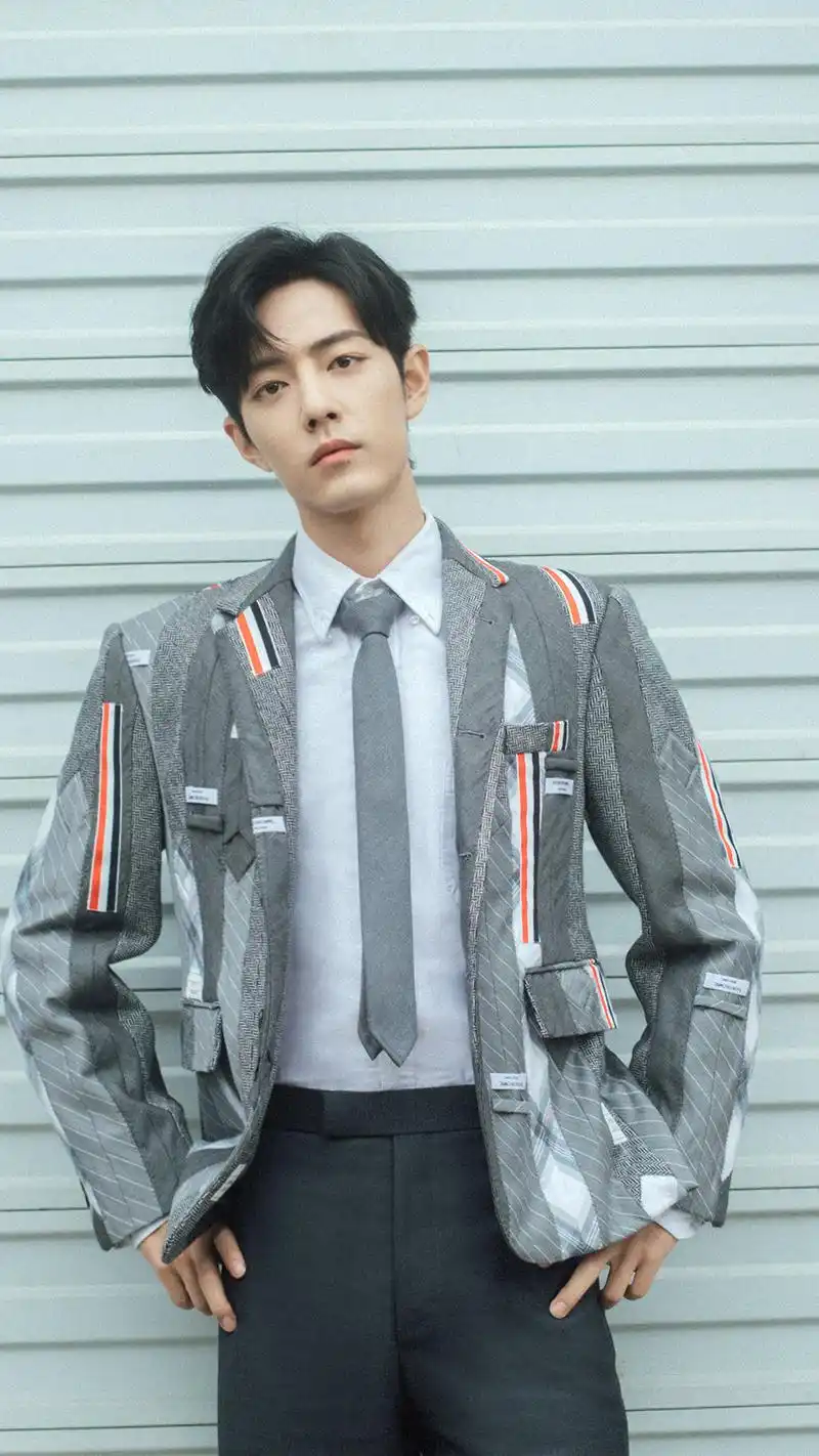 肖战帅气活动照写真手机壁纸