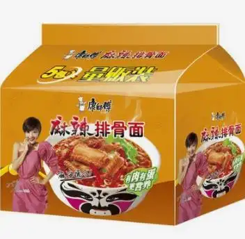康师傅麻辣排骨面