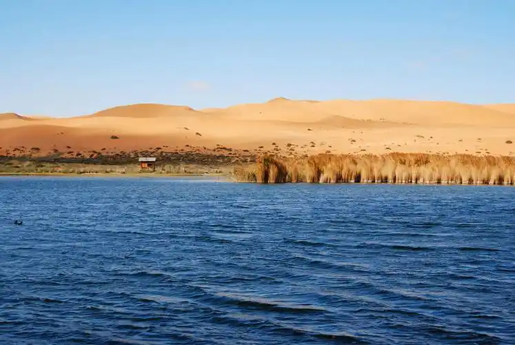 秋游内蒙月亮湖