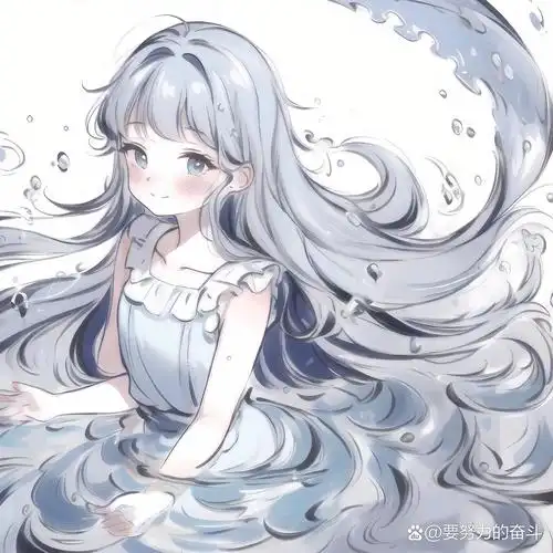 十二星座之水瓶座74 水瓶女生头像来咯 宝宝们开新坑啦,星座系列之