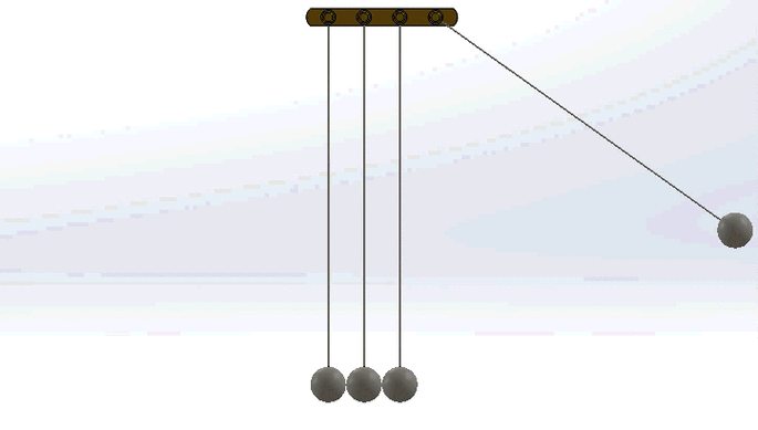 牛顿摆motion动作