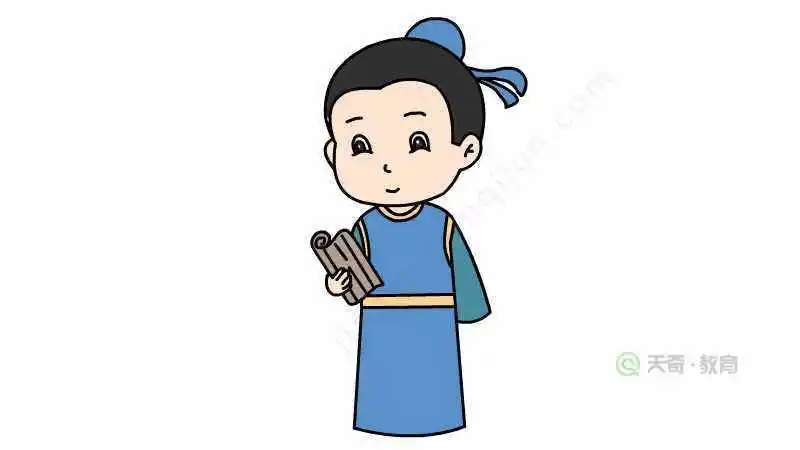 古人看书简笔画怎么画简单好看的古代男子服饰简笔画古代读书人形象简