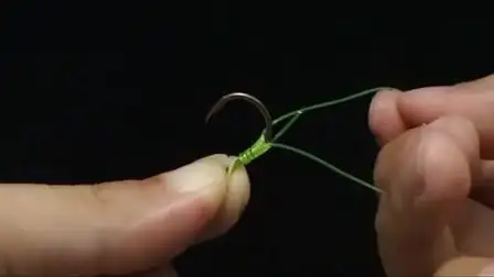 简单实用的绑钩法,0.2的子线完美驾驭!