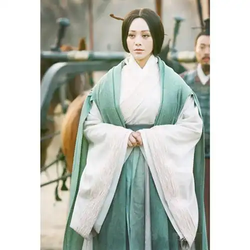 影视剧大秦帝国同款秦朝汉朝女士汉服皇后贵妃民族服装