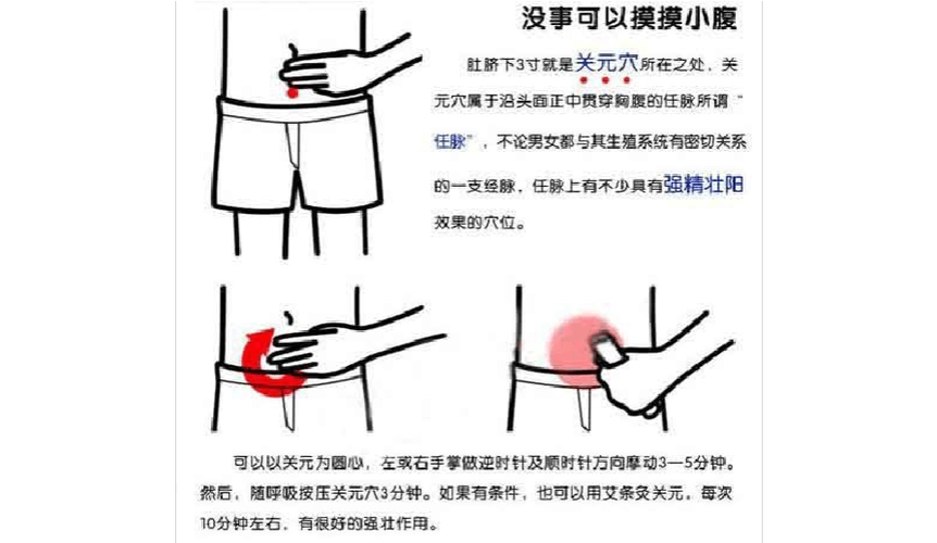 手把手教你壮阳绝招 玩手指按穴位图