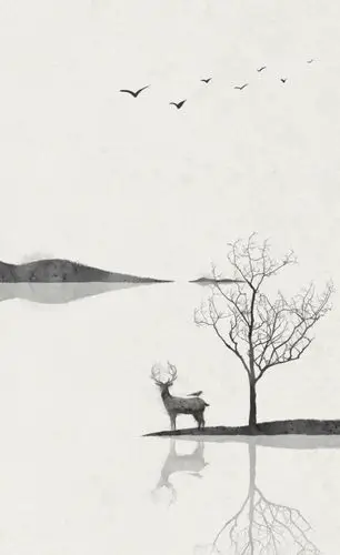 古风水墨壁纸 作者:石家小鬼