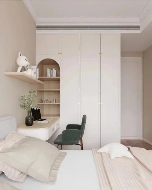 全屋定制现代简约轻奢风卧室衣柜