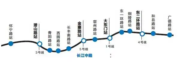 合肥地铁2号线下穿南淝河小花园局部临时封闭十多天