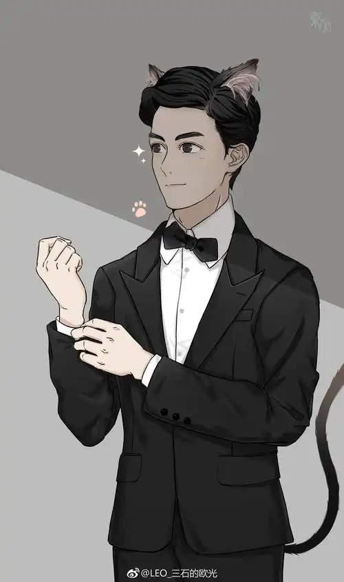 [吴磊][分享]170323 饭绘西装磊分享 可萌可帅让人着迷