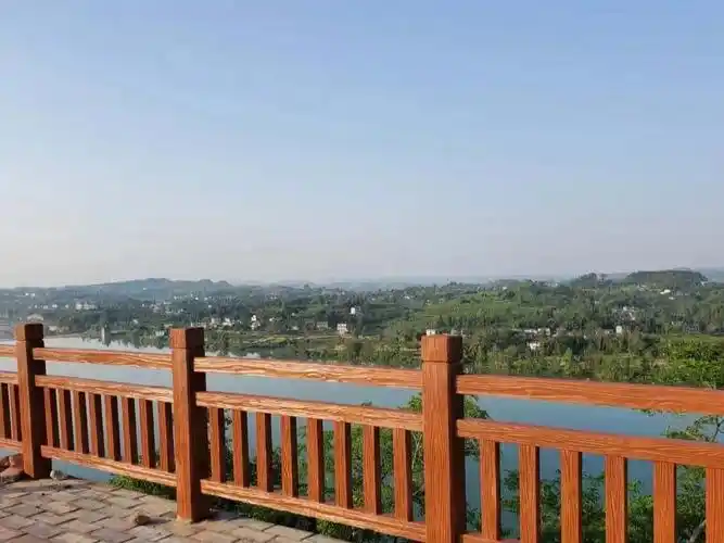南充水泥仿木栏杆
