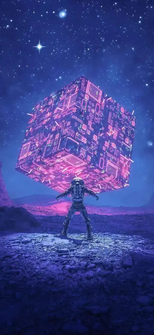 手机壁纸高清4k太空宇宙主题壁纸带你畅游太空