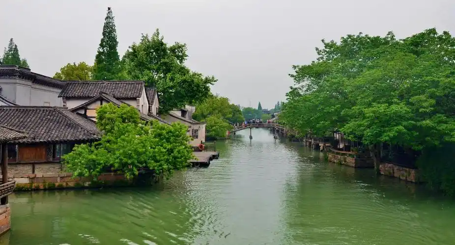 烟雨江南,水乡人家