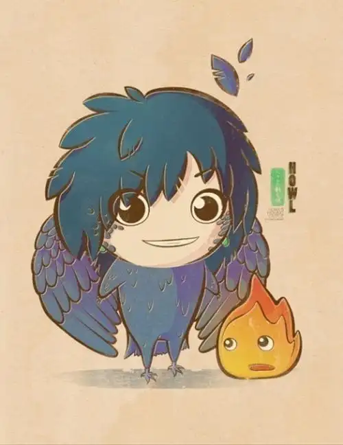 宫崎骏## 手绘## 插画 #封面 ##漫