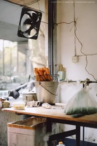 最喜欢的一张  接地气儿的早餐摊 生活气息浓浓的