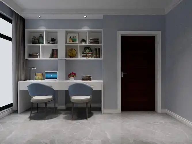 简欧风格书房装修效果图小户型