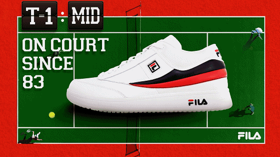 球场经典,复刻回归_ fila
