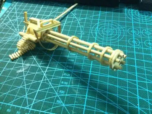 加特林折纸手工