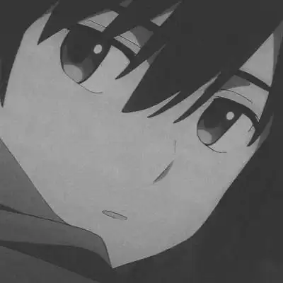 动漫男头黑白高级感82张_男生动漫头像_头像屋