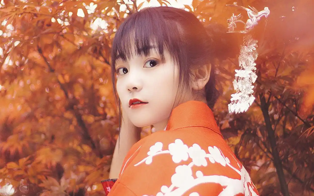 杨幂日系和风性感大片写真图片