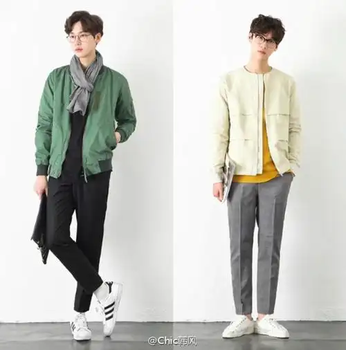 男生搭配# 男生穿搭 韩风 春秋季