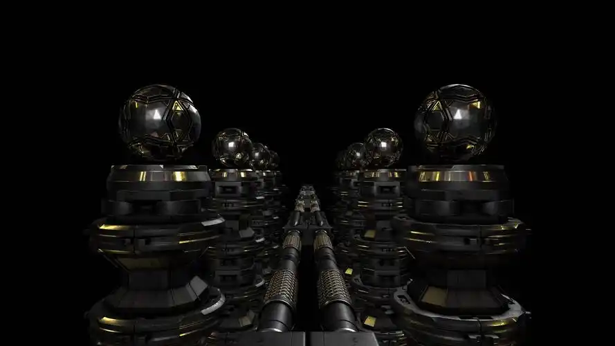 穿越黑色隧道科技球