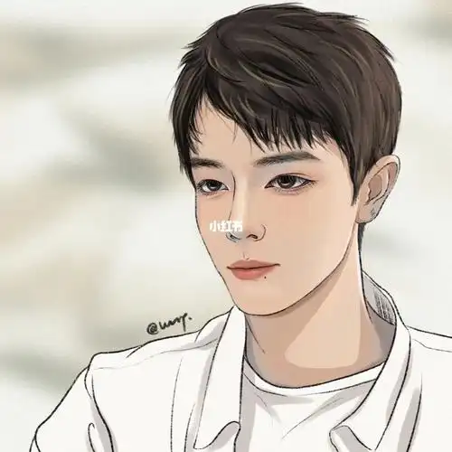 约稿  #插画头像  #肖战  #向全世界安利肖战  #肖战手绘