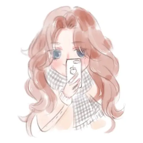 可爱头像 手绘女生-堆糖,美好生活研究所