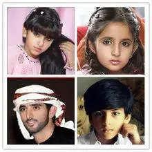 迪拜的两个公主和两个王子