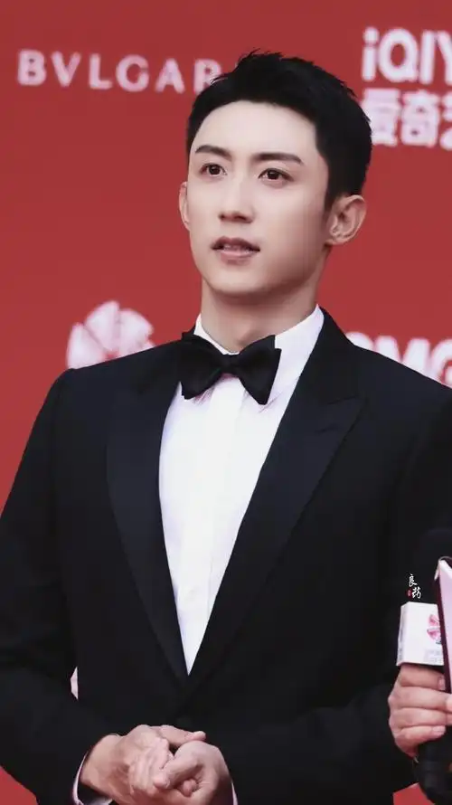 北京国际电影节##黄景瑜北影节黑西装造型##黄景瑜检察风云