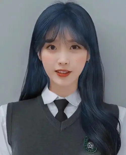 iu李知恩|韩国证件照 一键换头技术get√_证件照_韩国_贴纸_美图秀秀