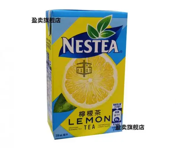 香港进口nestea柠檬茶冰极柠檬茶冰感至爽饮料315ml24罐原味半箱12
