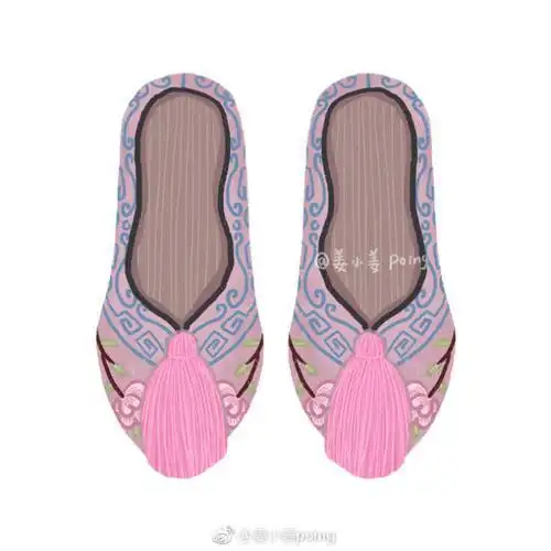 绣花鞋简笔画小花鞋图片学习简笔画少儿图库儿童资源网儿童画鞋子大全