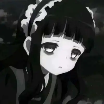 动漫女生头像|动漫女头高冷忧郁大家可以微信搜索关注公众号"趣味表情