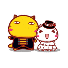 卡通猫咪老虎可爱gif动图_动态图_表情包下载_soogif